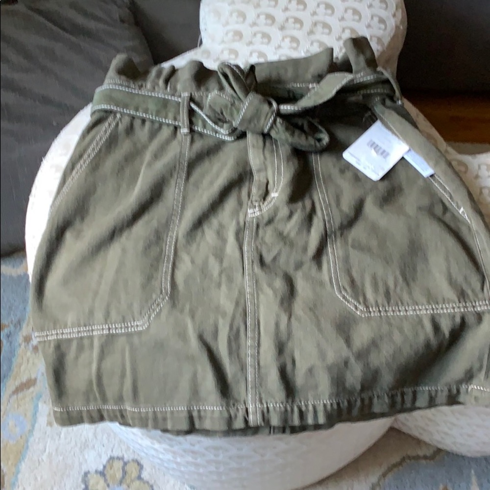 NWT Free People Army Skirt